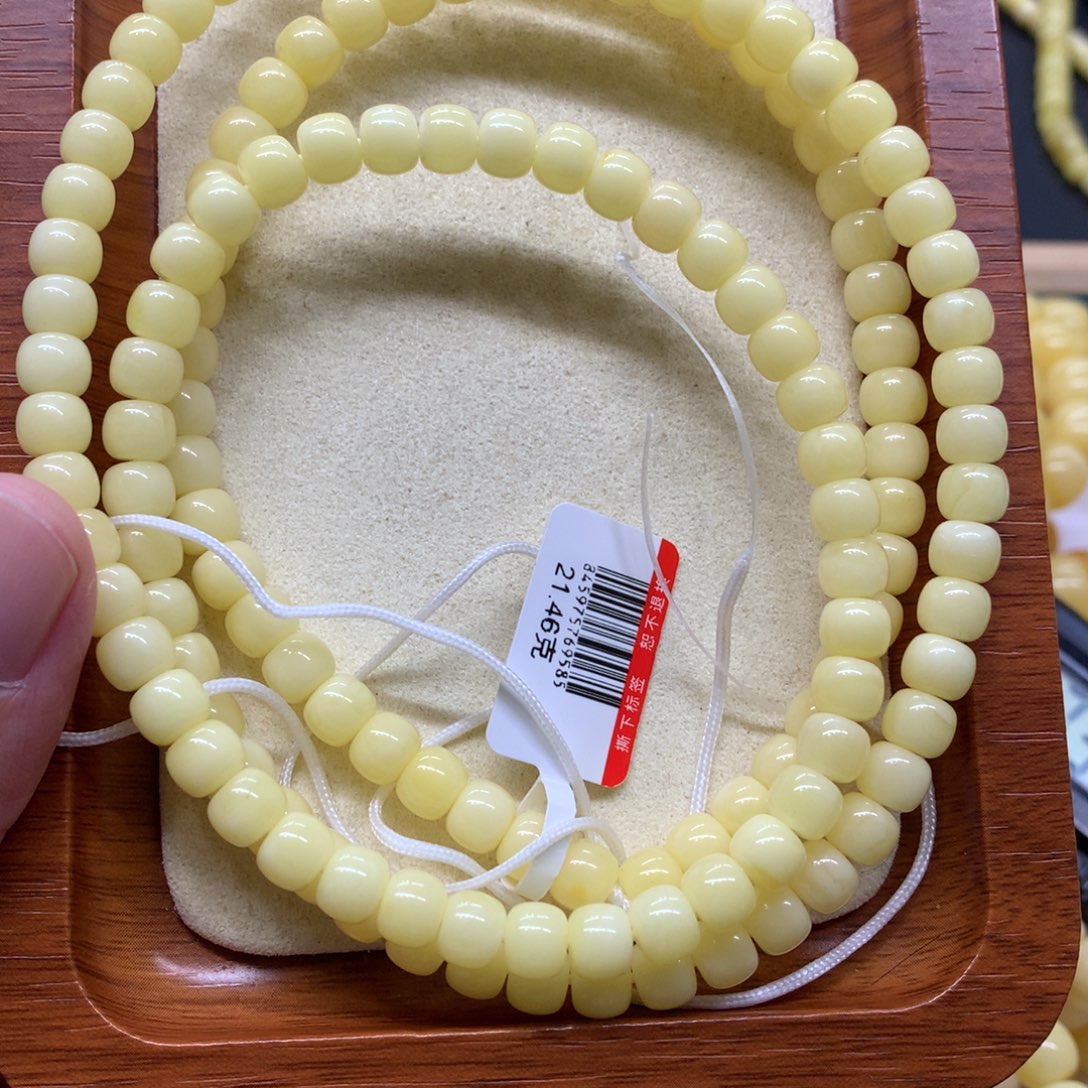 蜜蜡未镶嵌手链蜜蜡