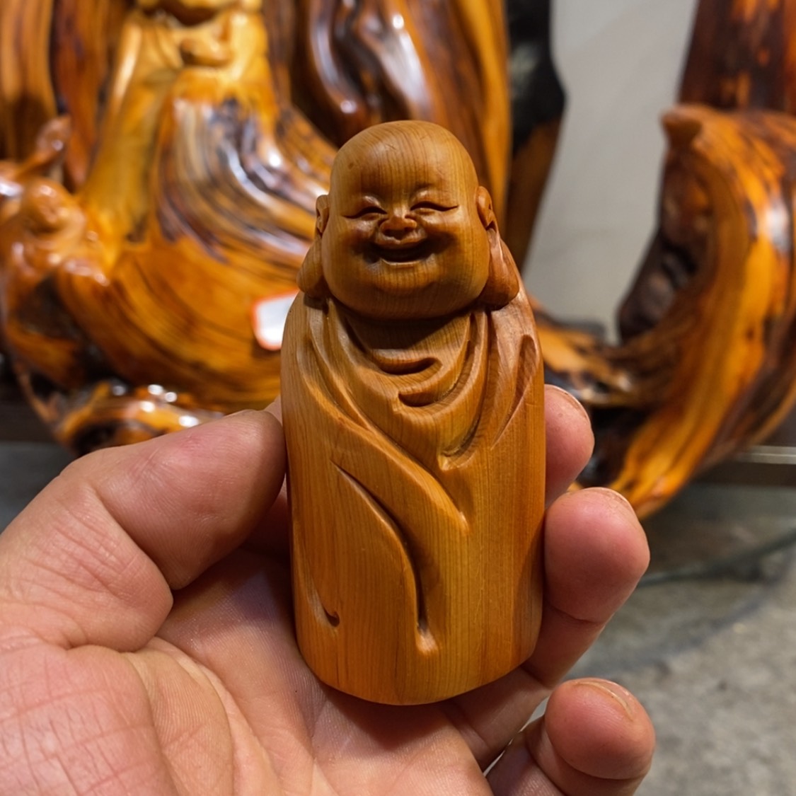 【闪购商品】柏木（崖柏）根雕木雕工艺品摆件家居满十送一手把件