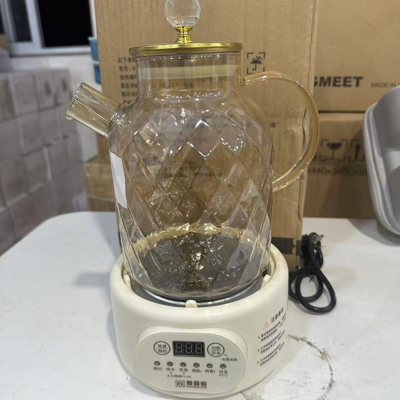 【商超229系列破价】高颜值1.8L养生壶(以直播间讲解为准)