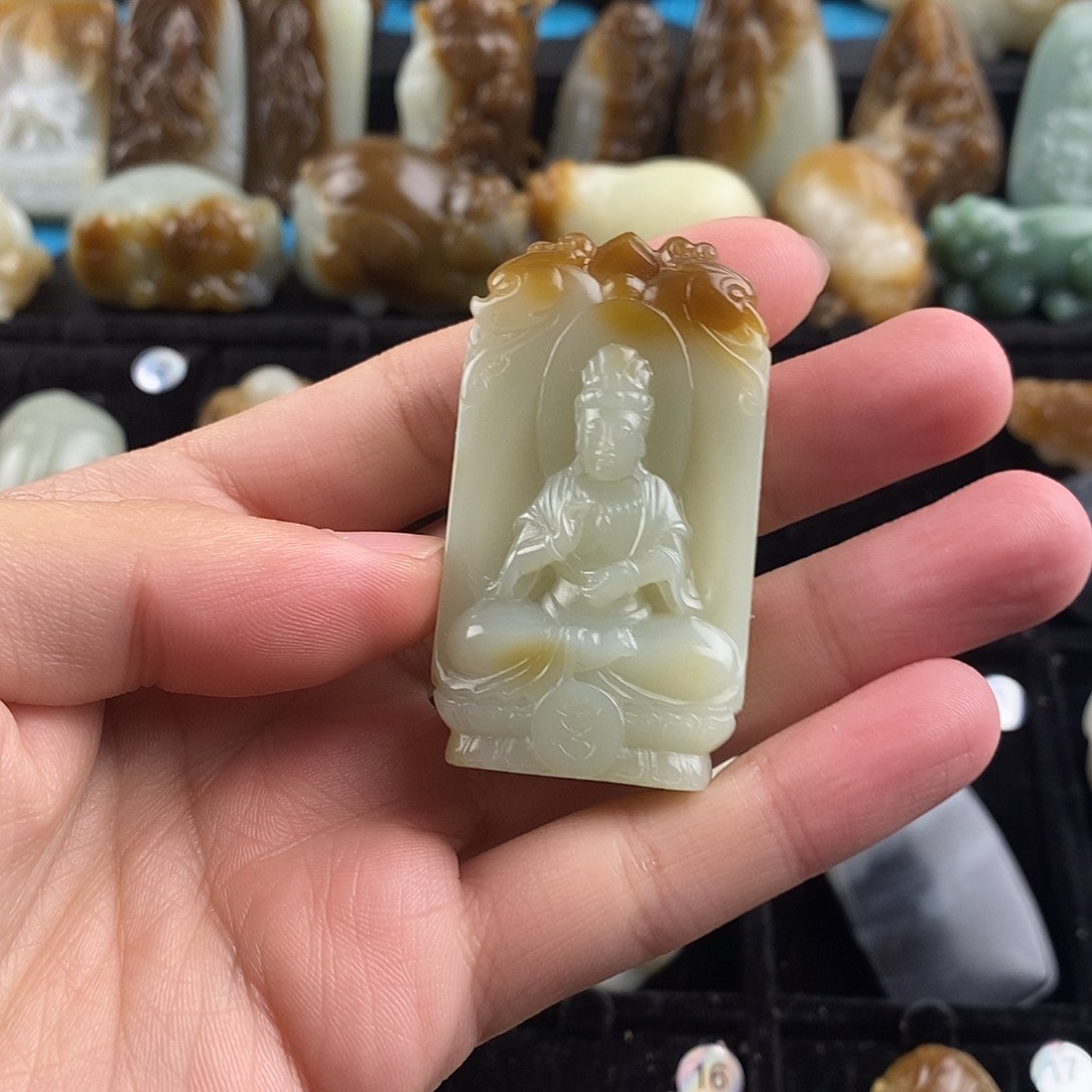 和田玉挂件未镶嵌