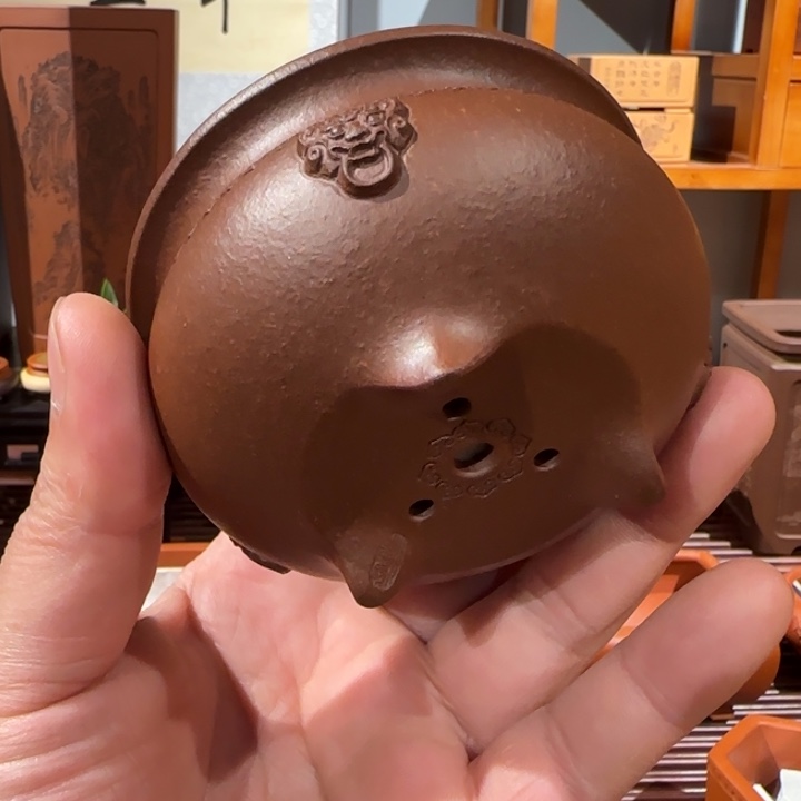 紫砂花盆老*$原矿紫泥