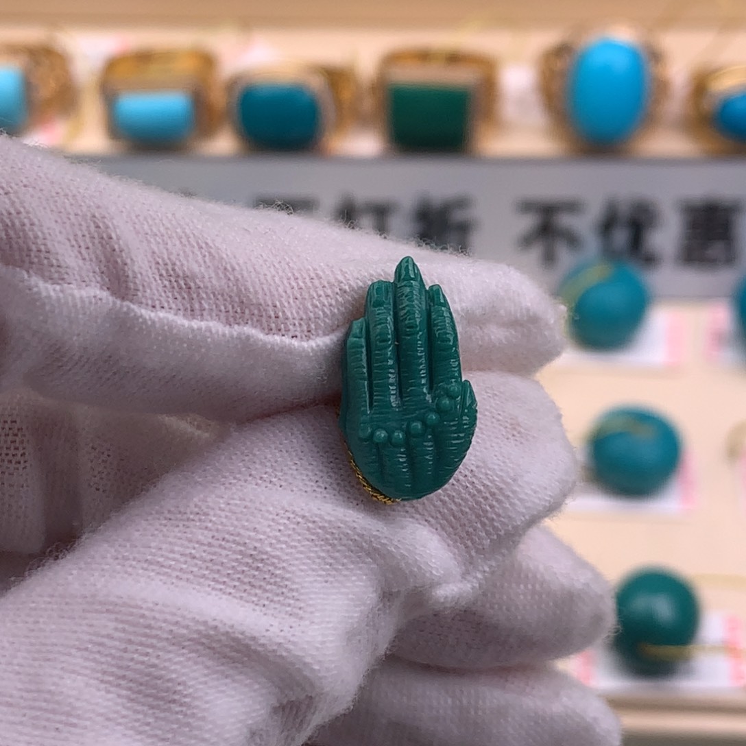 绿松石珠宝奇石未镶嵌