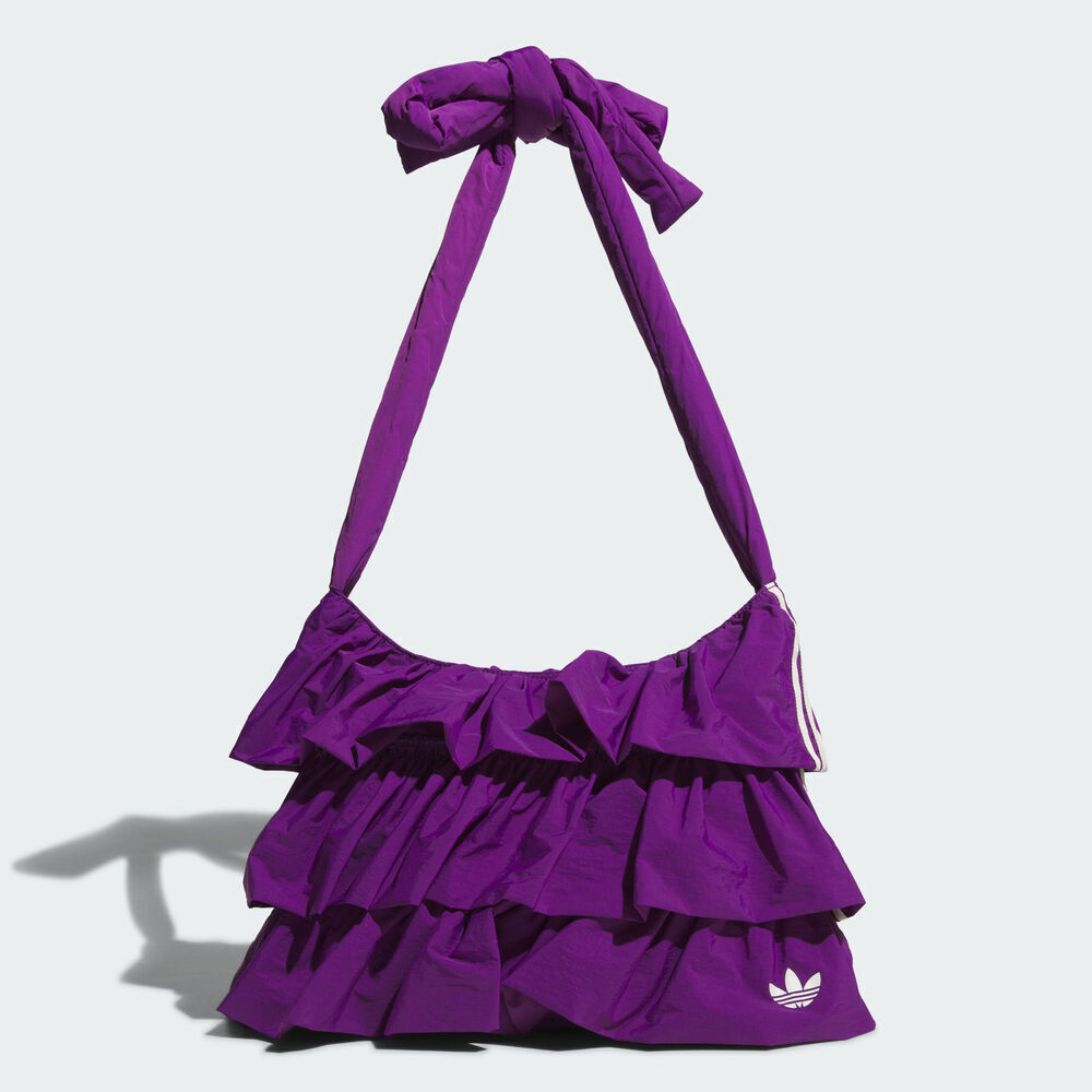 【滔搏官方】Adidas 阿迪达斯三叶草中性RUFFLE BAG S单肩包IA8912