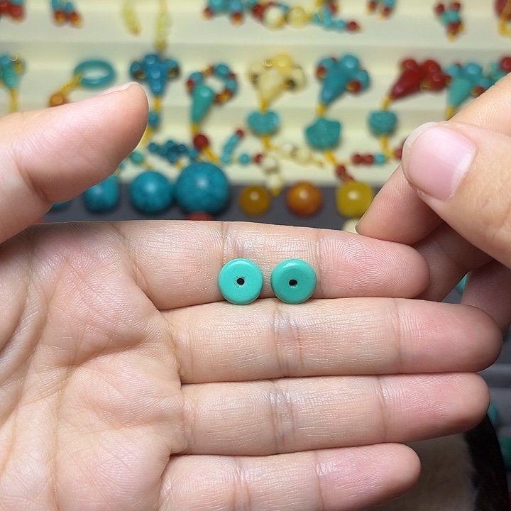 非金属卡10绿隔片12个.加孔1.5