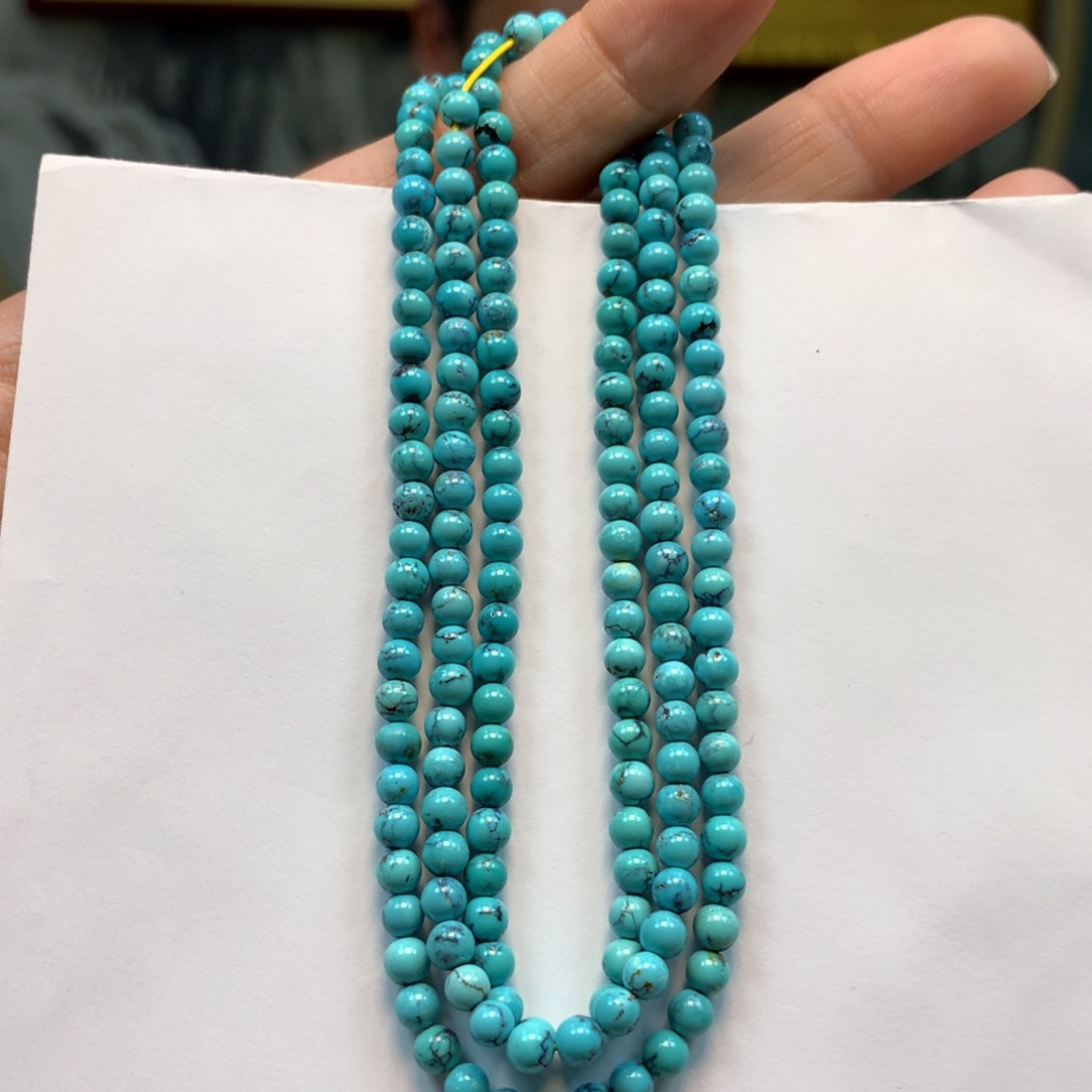 绿松石长链未镶嵌