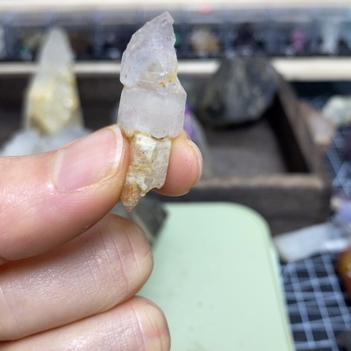 水晶水晶柱未镶嵌