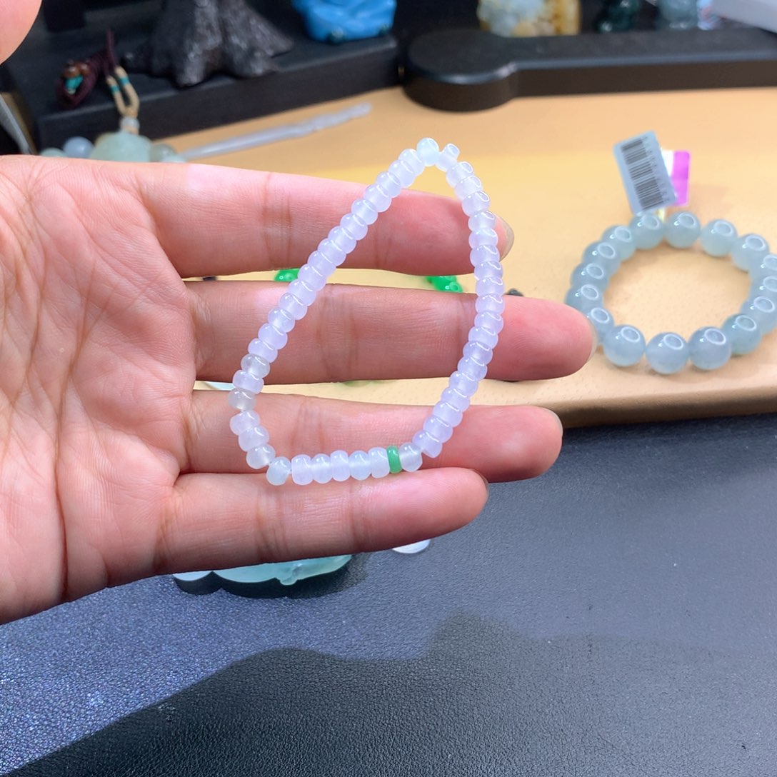 未镶嵌手链翡翠手串