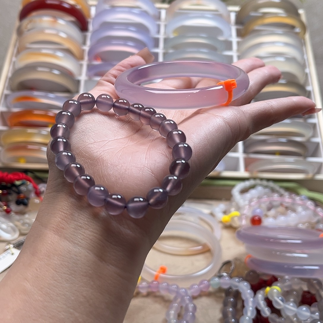 ****～玛瑙/玉髓未镶嵌手镯