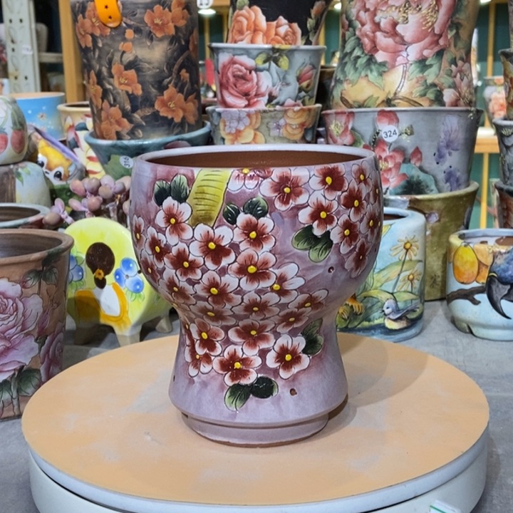 红陶景德镇艺术手绘作品