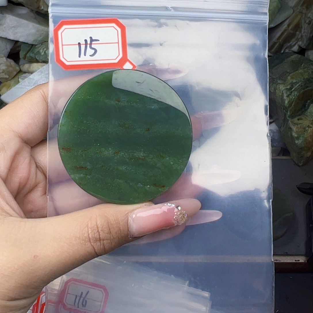 和田玉珠宝半成品未镶嵌