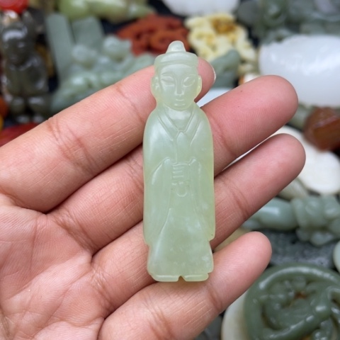 蛇纹石玉颈饰未镶嵌98