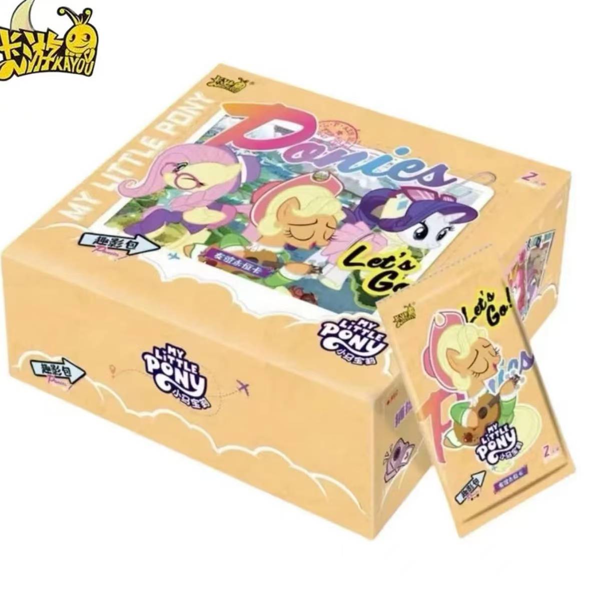 卡游【趣影1抓M6】正版小马宝莉趣影1弹全市盲合收藏卡牌小卡星辰