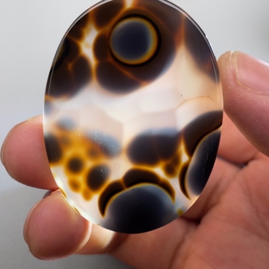 玛瑙/玉髓颈饰未镶嵌I****图