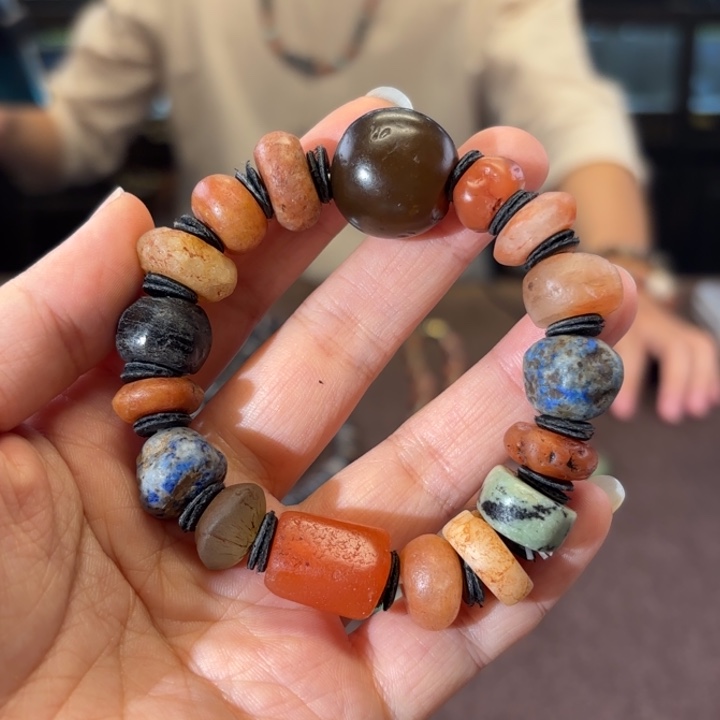 琉璃琉璃单珠手串