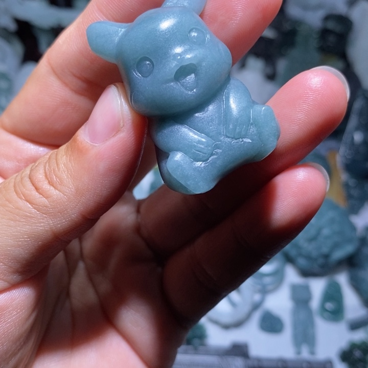 定制翡翠未镶嵌毛