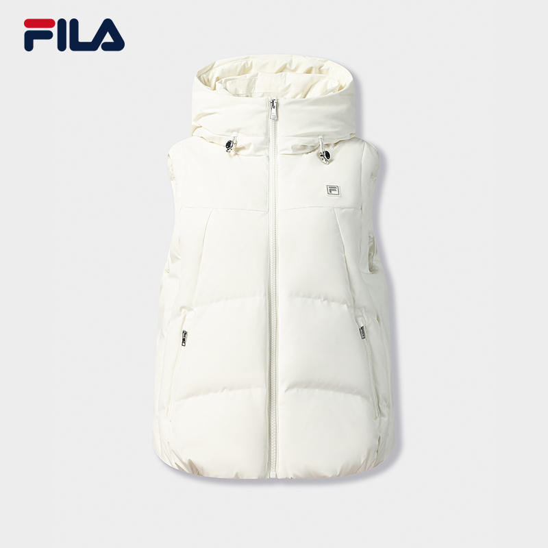 Fila/斐乐【防水透湿】女士冬季保暖舒适新款鹅绒马甲 F11W543905F