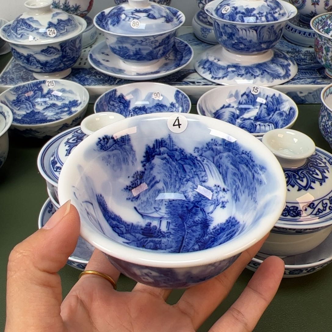 木木景德镇纯手工纯手绘茶具4