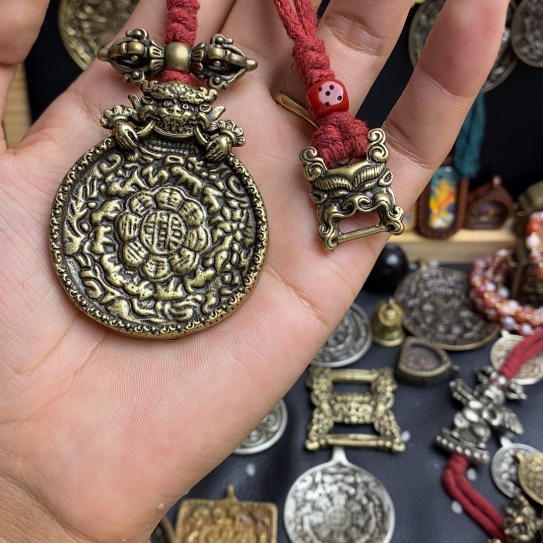 往***生藏式风格九宫八卦牌