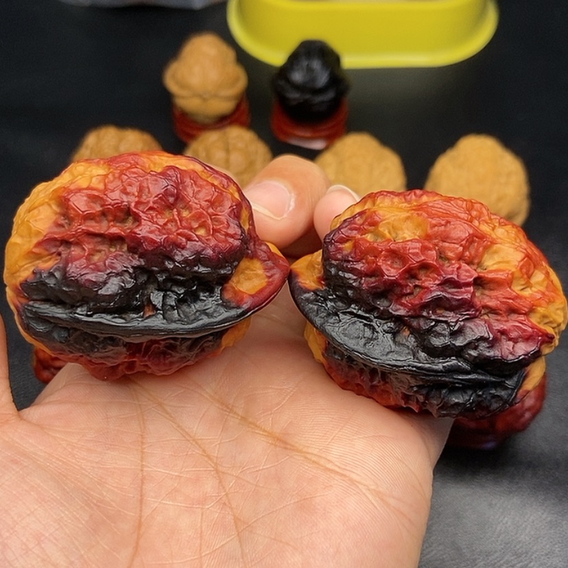 【闪购商品】把件文玩核桃44尺金蟾王