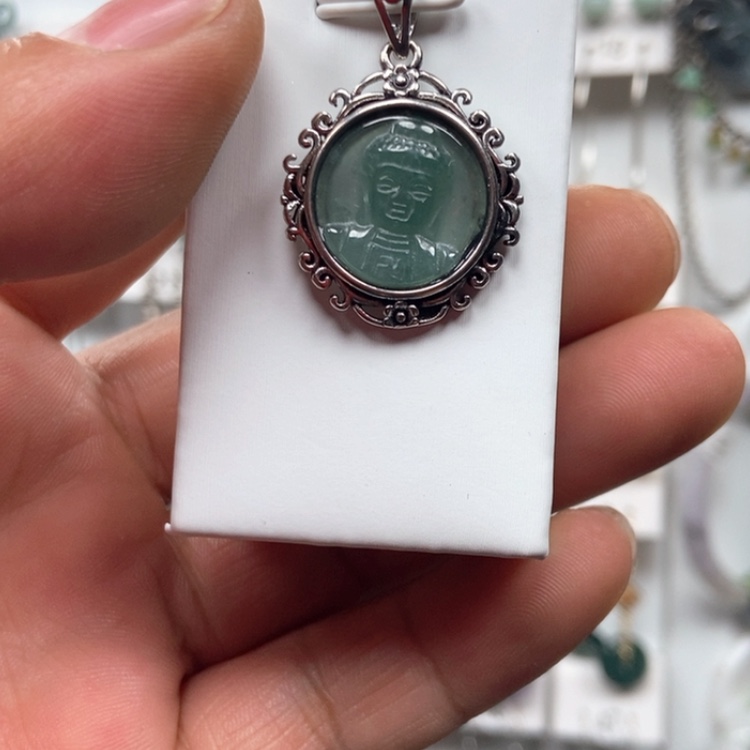 【闪购商品】翡翠耳饰未镶嵌吊坠