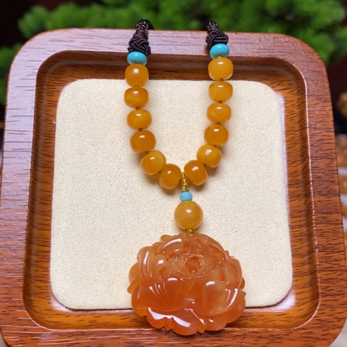 【闪购商品】蜜蜡颈饰未镶嵌项链
