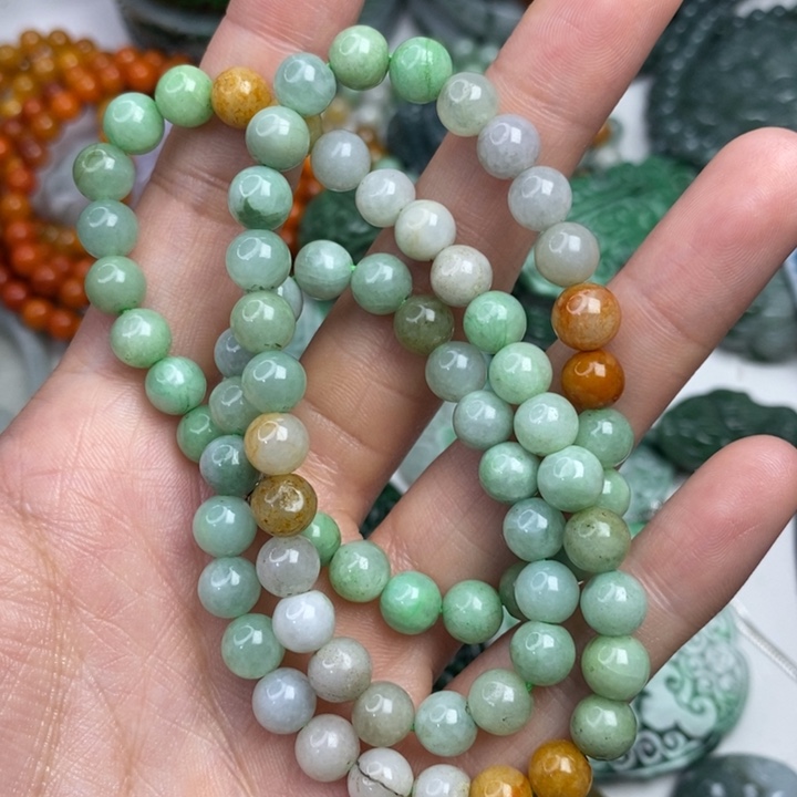 颈饰未镶嵌翡翠向**琳