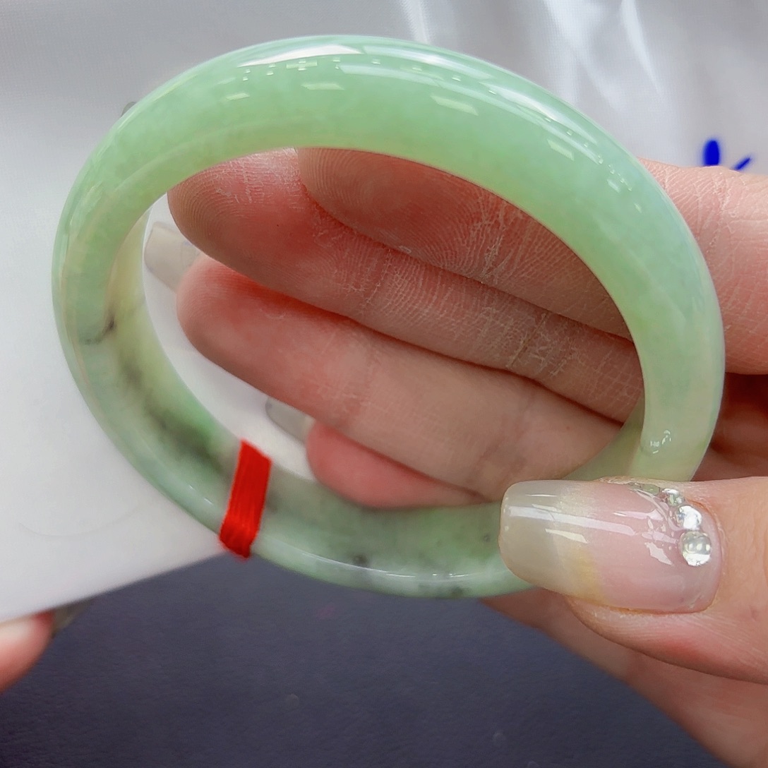 翡翠未镶嵌手镯手镯57