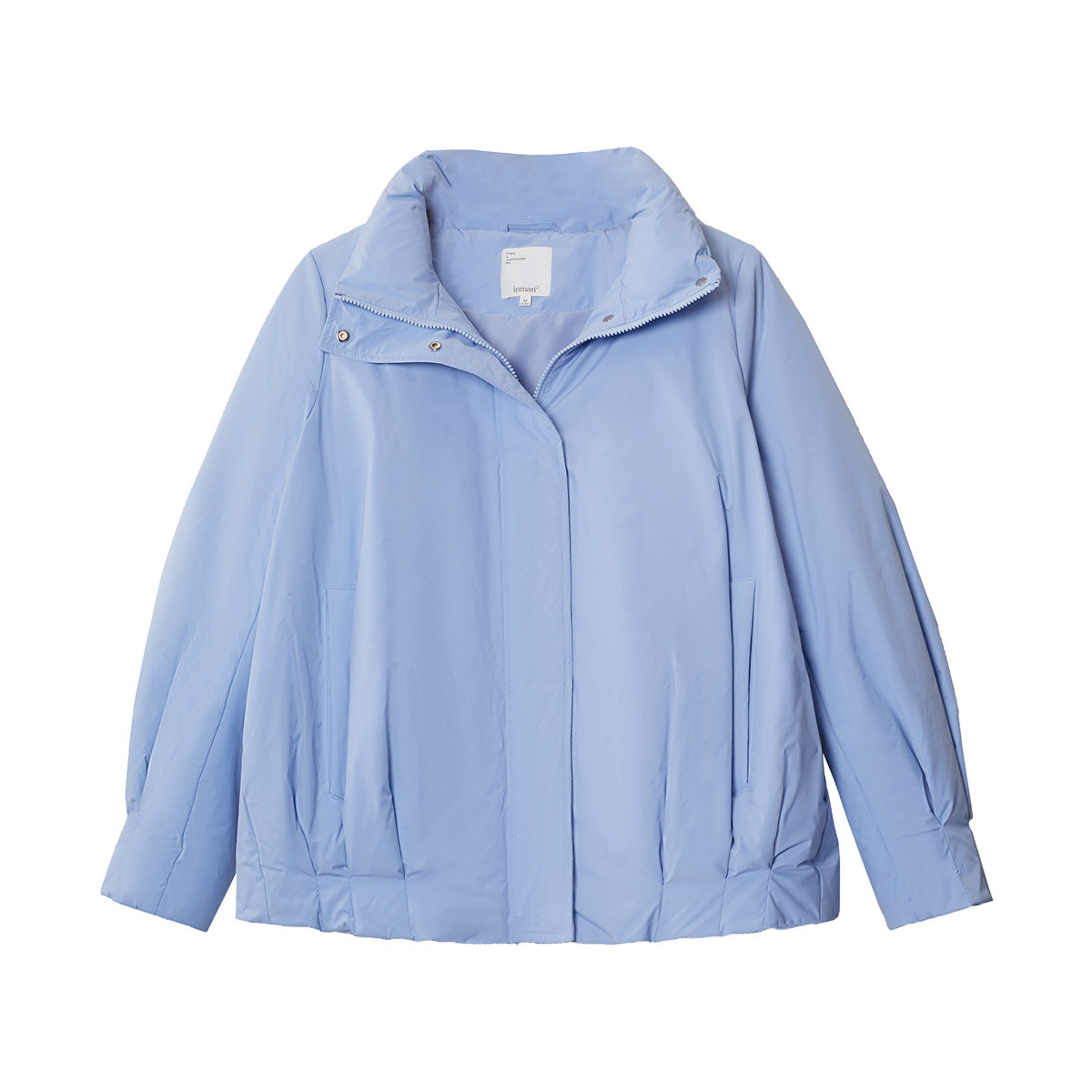 茵曼防风立领泡芙羽绒服女冬季时尚百搭休闲宽松保暖鸭绒外套