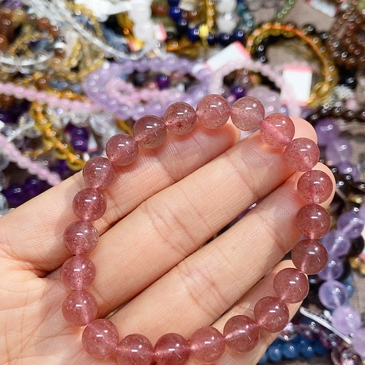 水晶手链未镶嵌草莓