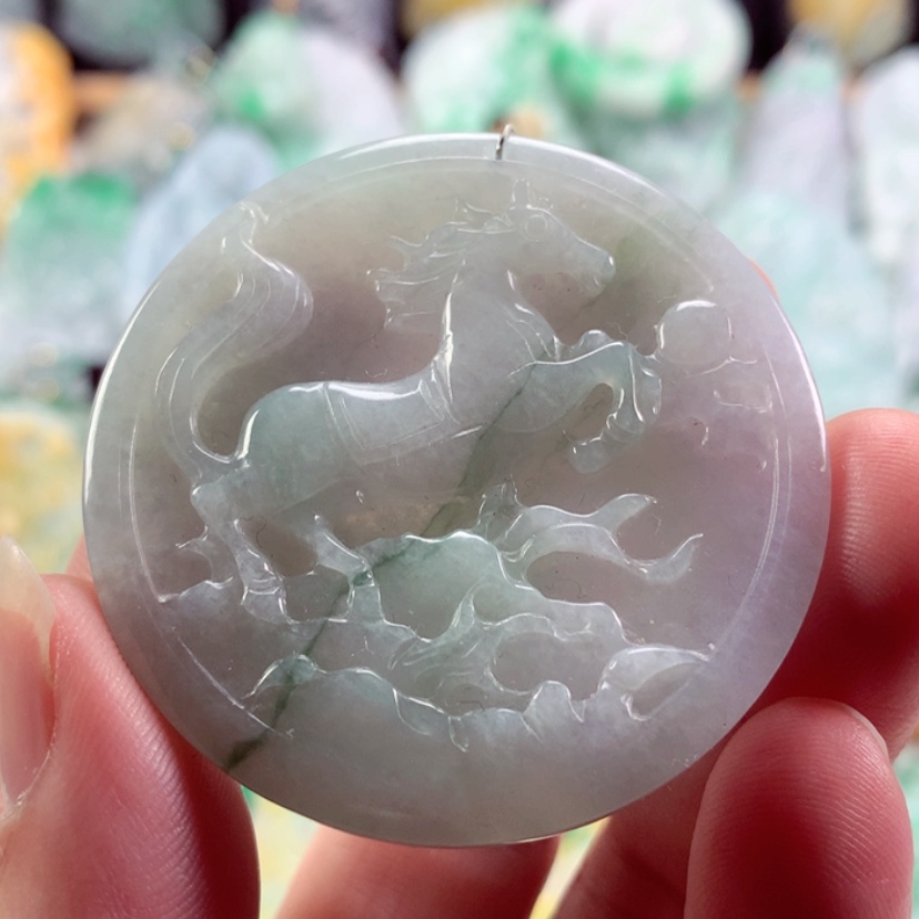 【闪购商品】翡翠吊坠(不含链)未镶嵌