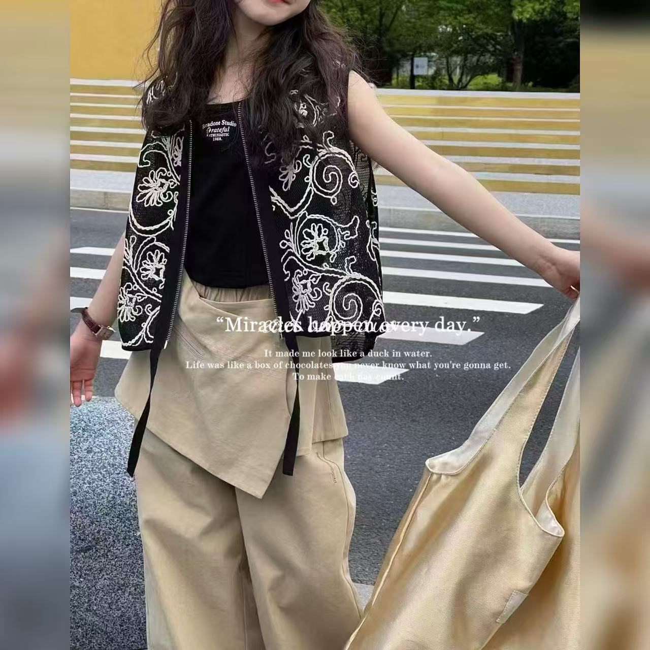 Q3163儿童皮帘裤