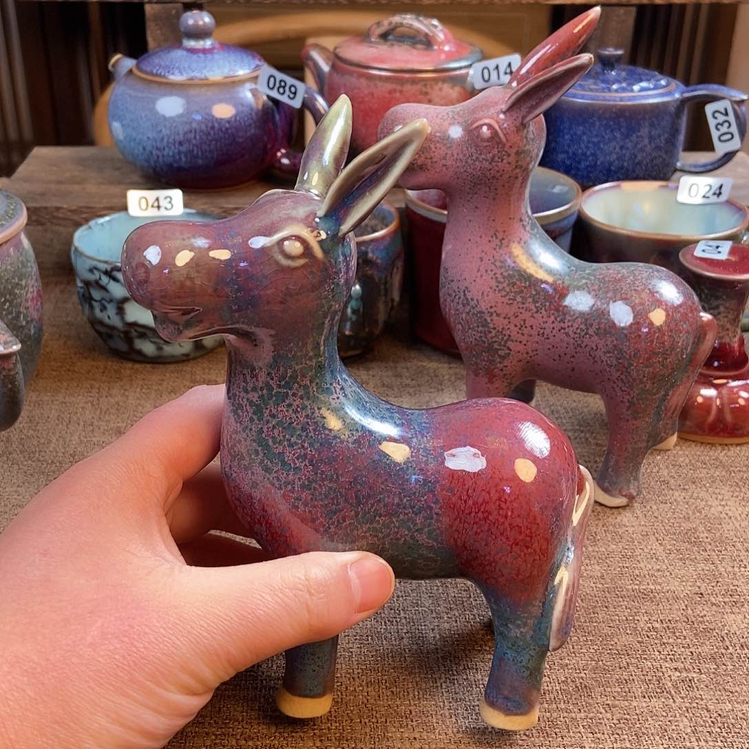 摆件闫*钧瓷主人杯杯