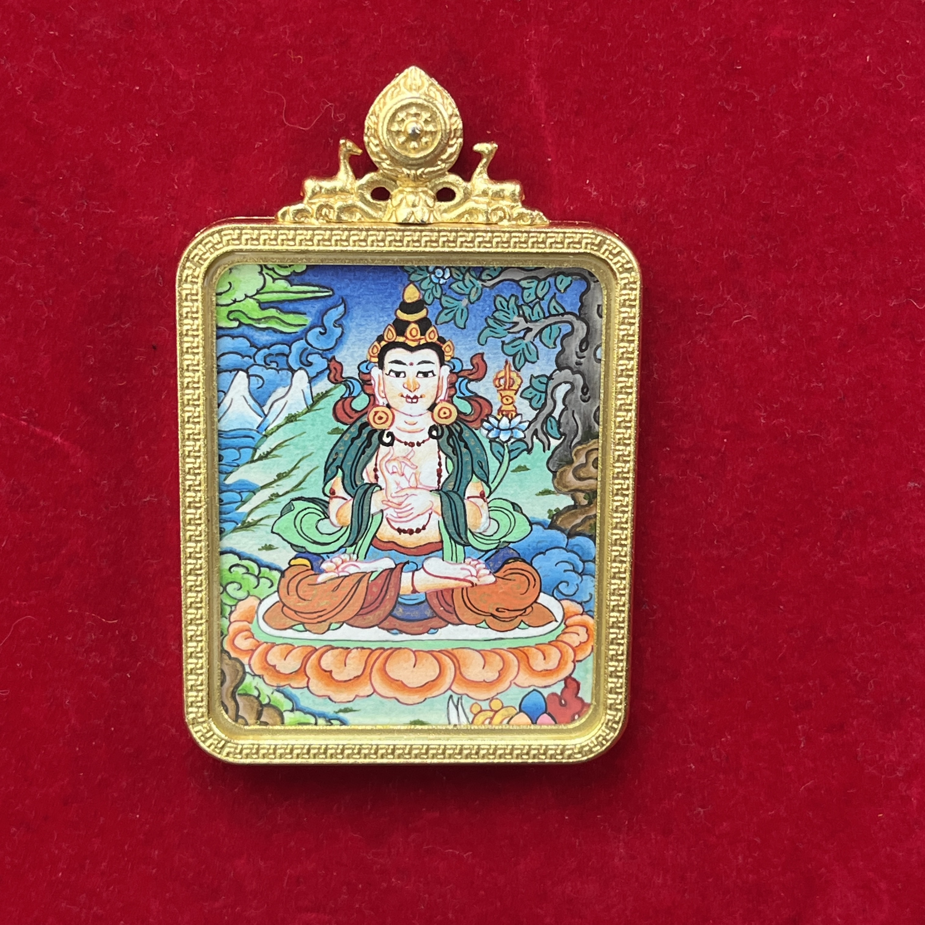 XMLY1053藏传艺术作品-大势至