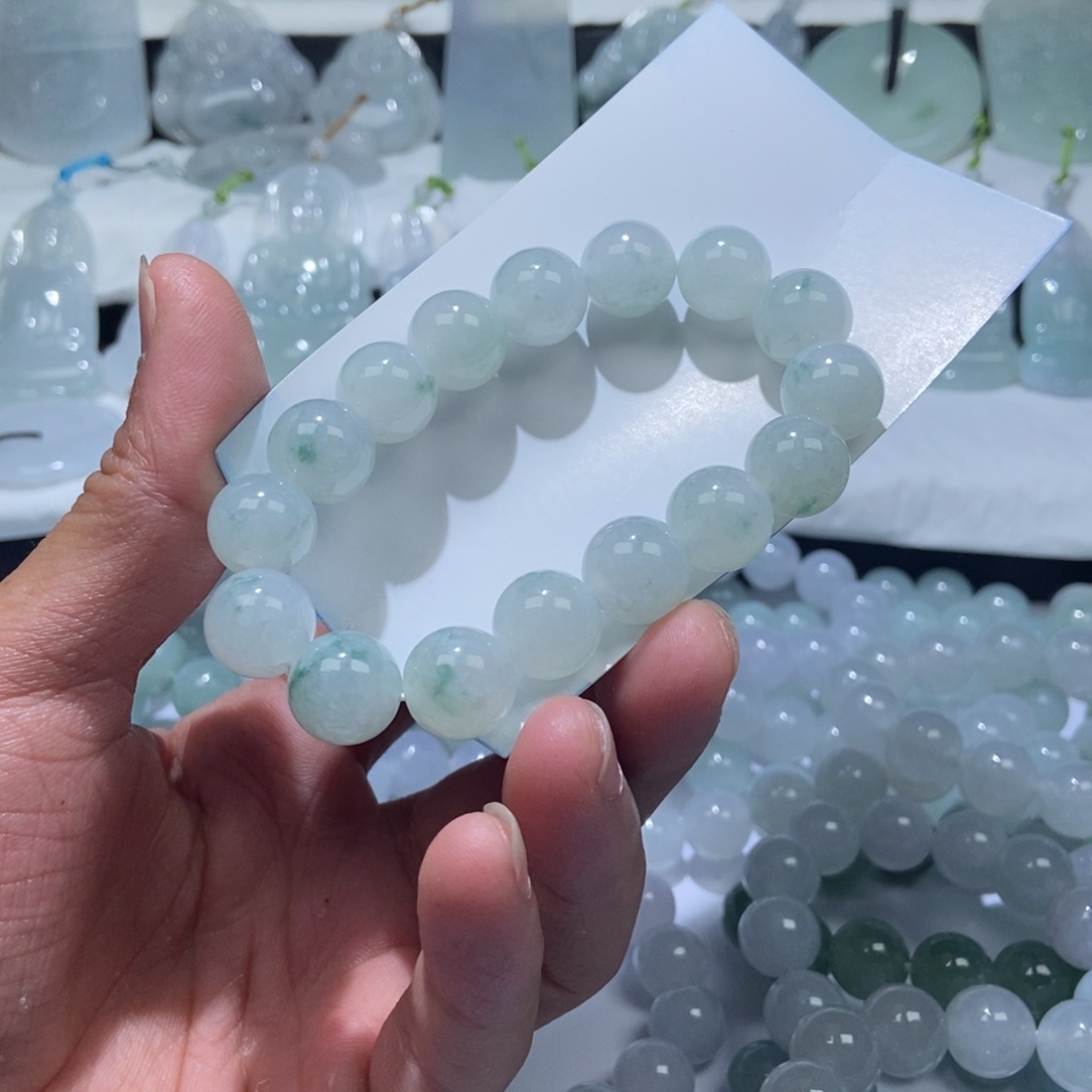 定制翡翠未镶嵌卡12.5