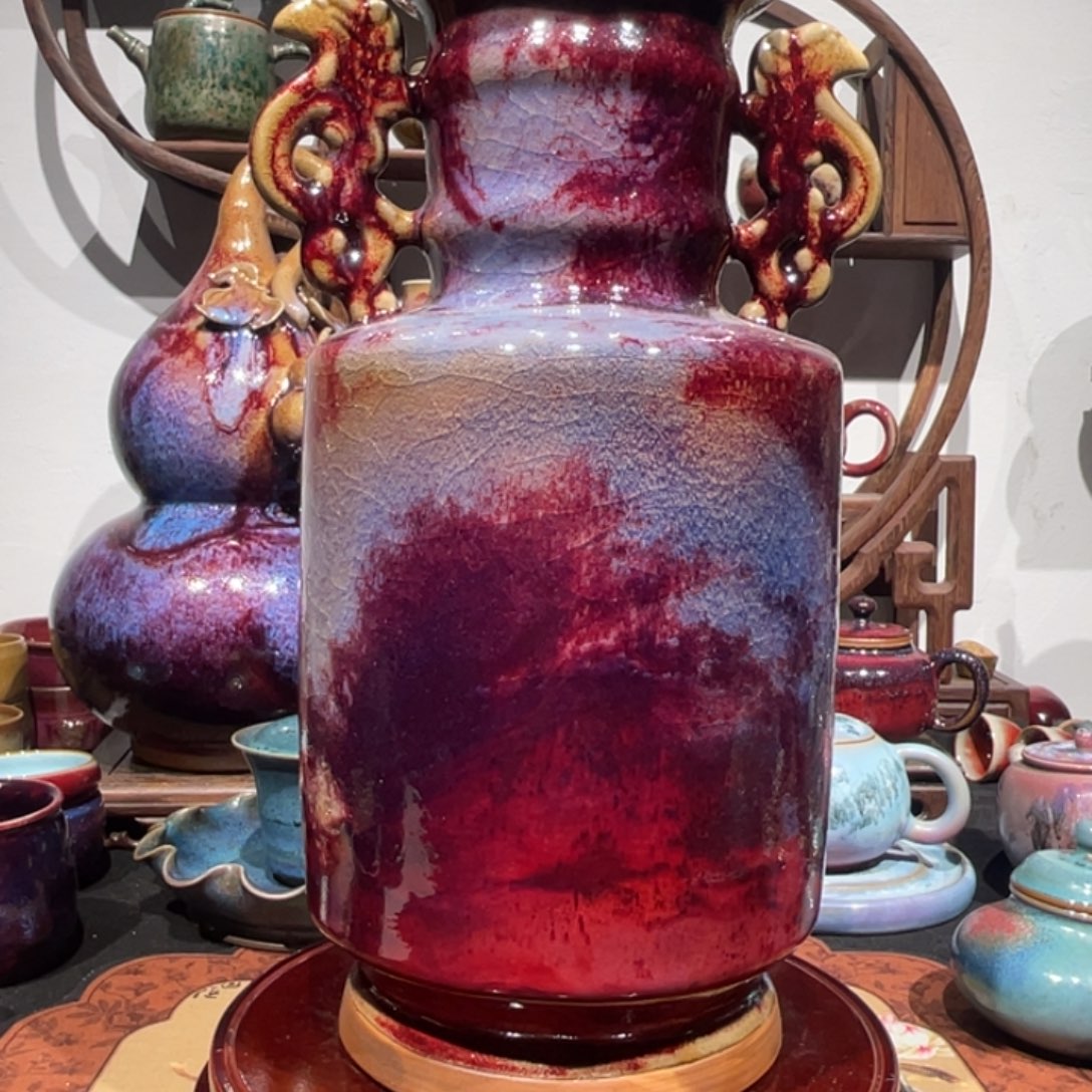 中国神后钧瓷花器