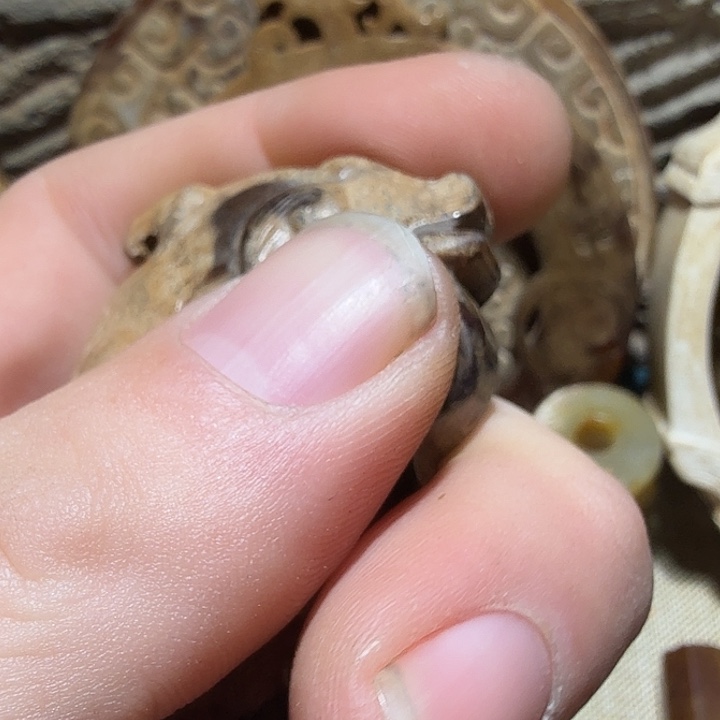 马***哥和田玉（糖玉）未镶嵌挂件