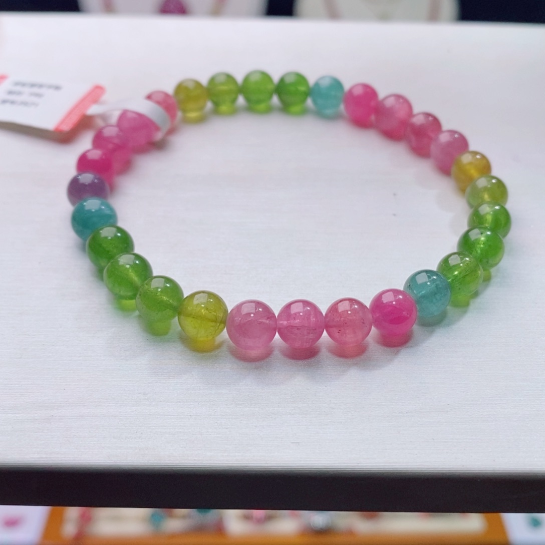 手链未镶嵌碧玺碧玺手链yy