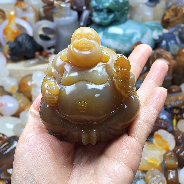 玛瑙/玉髓饰品未镶嵌浩*