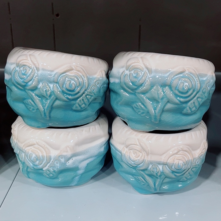 多肉陶瓷花盆满10元包邮