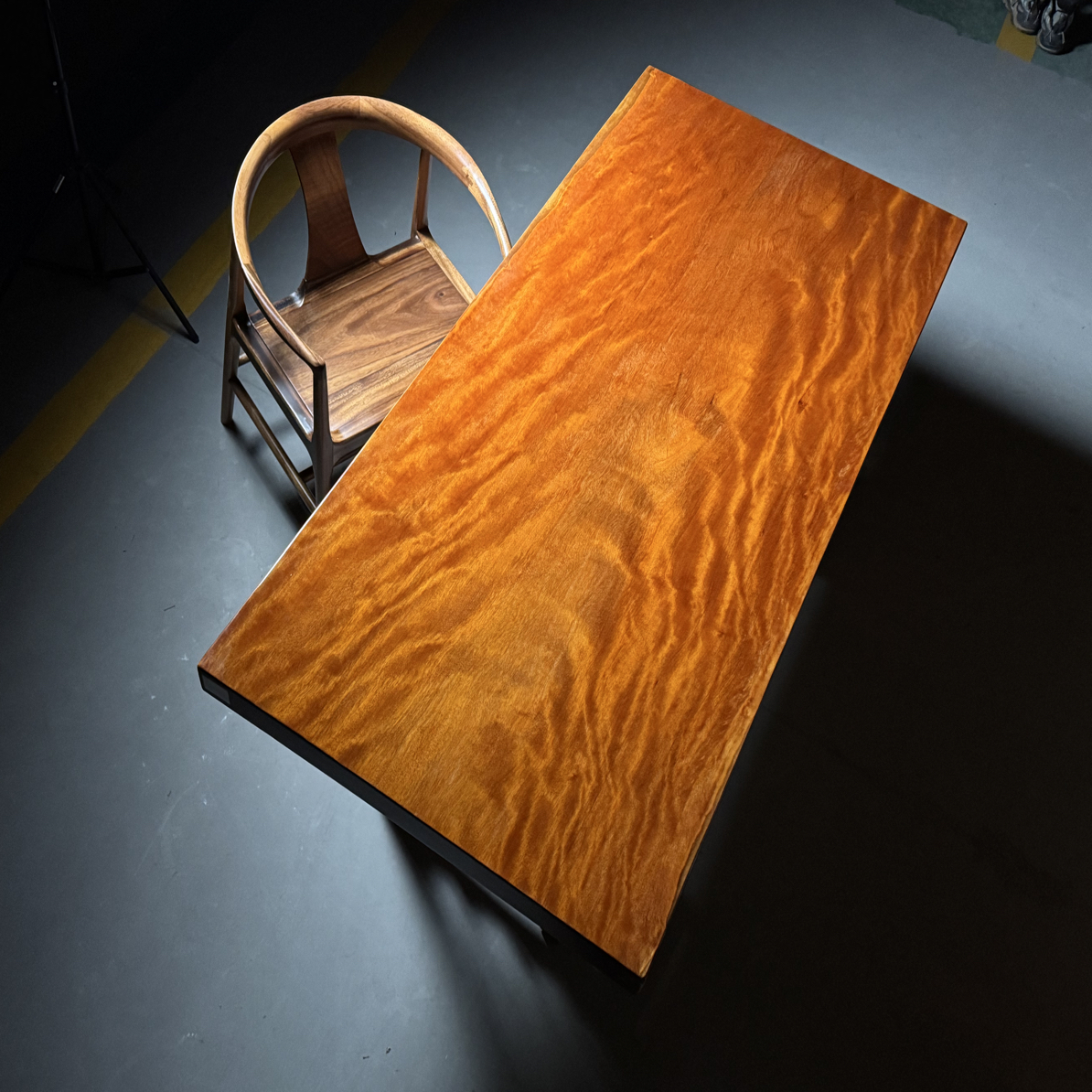 ds97 狄氏黄胆木大板桌 200×96×7.2