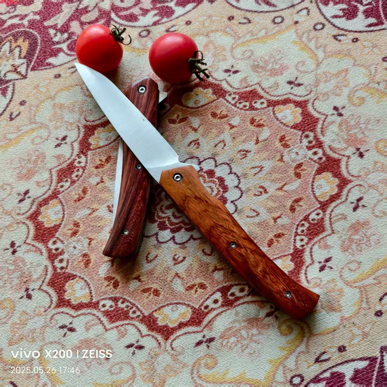 小游龙水果刀（纯手工锻打）