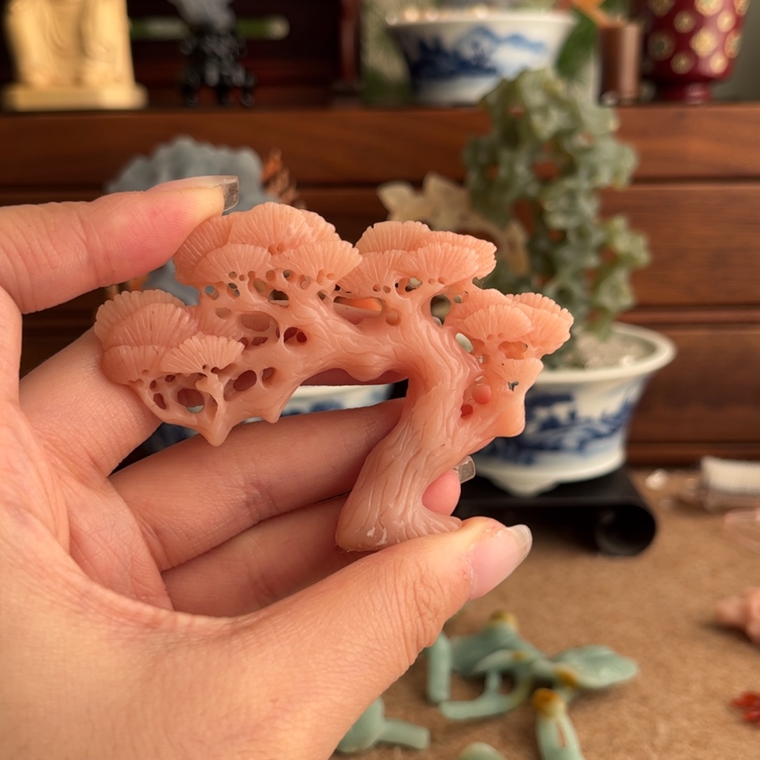 白***水印石青田石粉松瑕疵