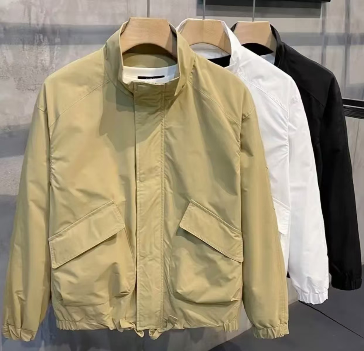 T恤纯色夏季男士短袖圆领黑色男装不属于图案印花