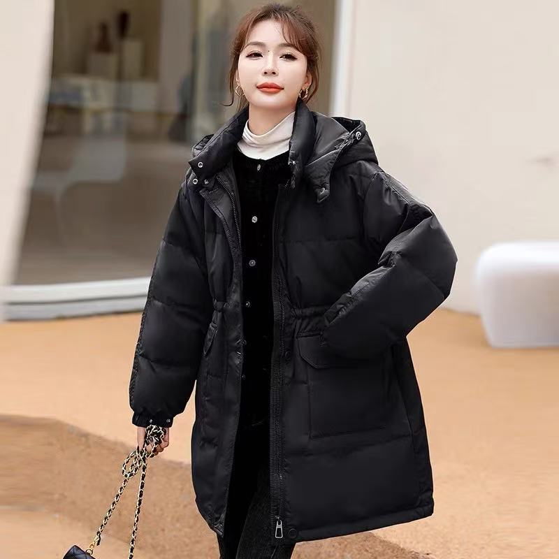 【羽绒服】索尼尔保羅冬季保暖加绒加厚款宽松外套女装3859[IWE]