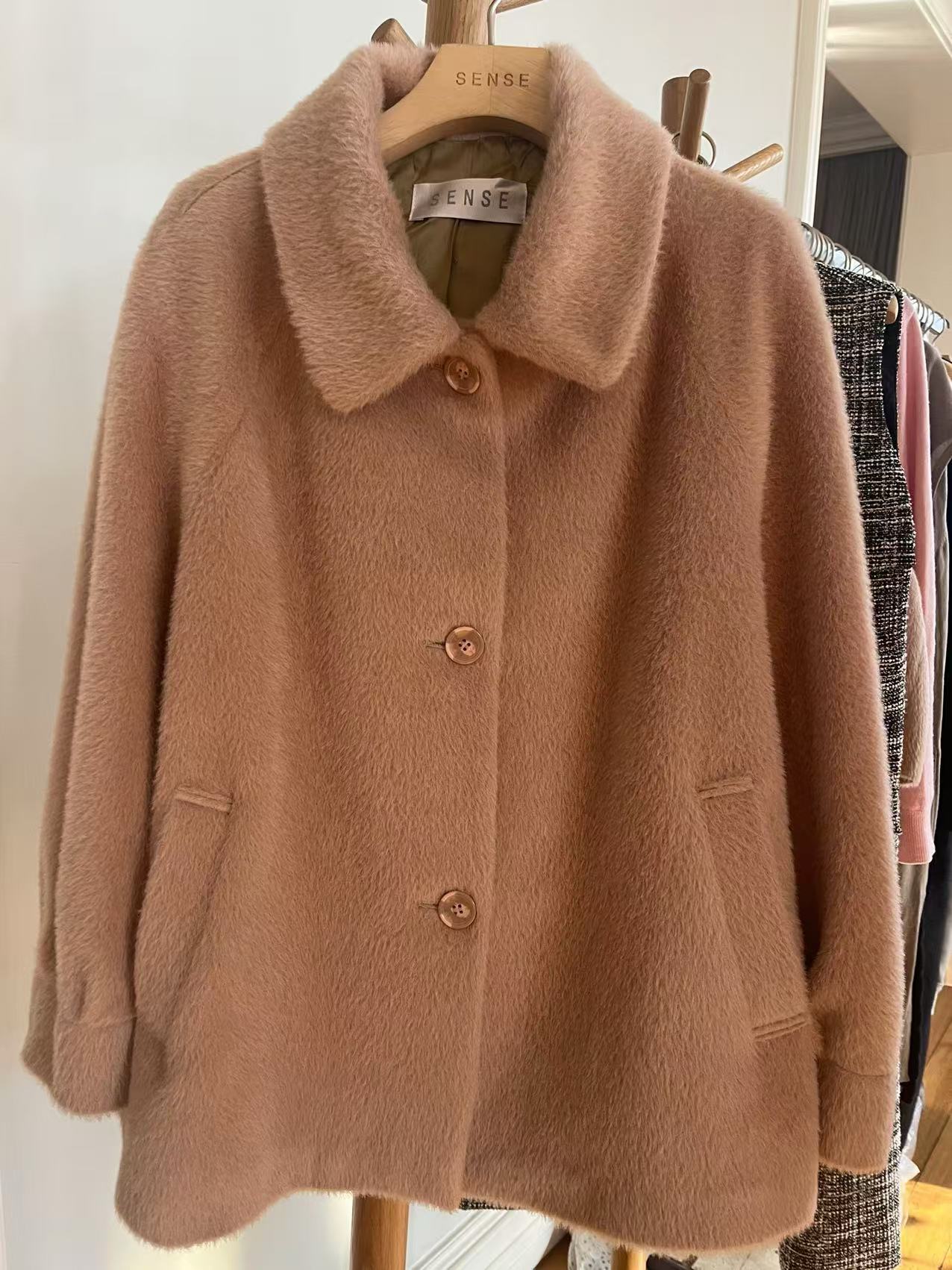 SENSE 24年铂金苏力短大衣