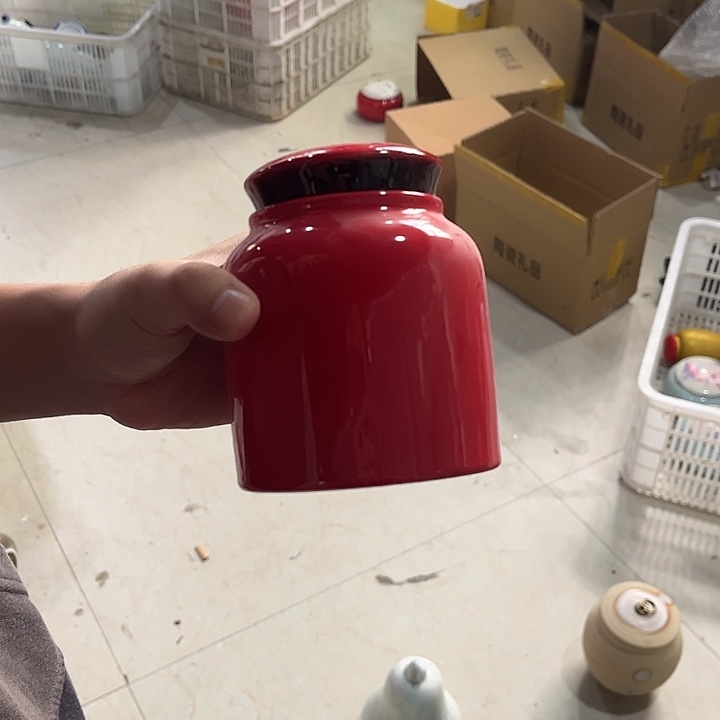 罐润鹏陶瓷精选高档陶瓷茶叶罐