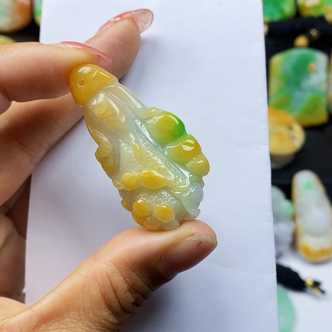 未镶嵌定制翡翠翡翠A货一物一证