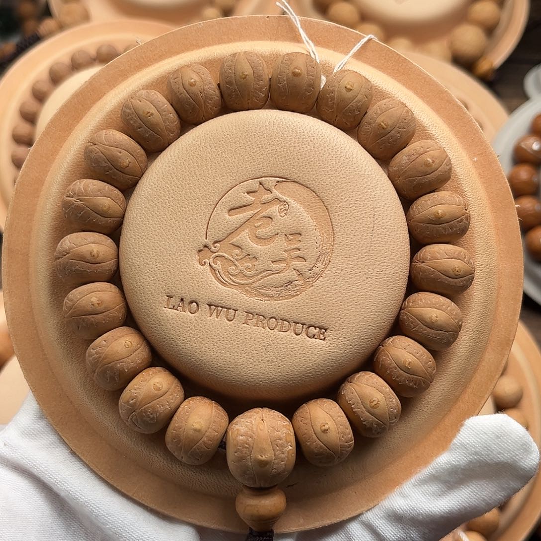 凤眼菩提手串精品14mm藏式桶珠