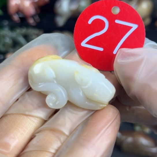 和田玉挂件未镶嵌