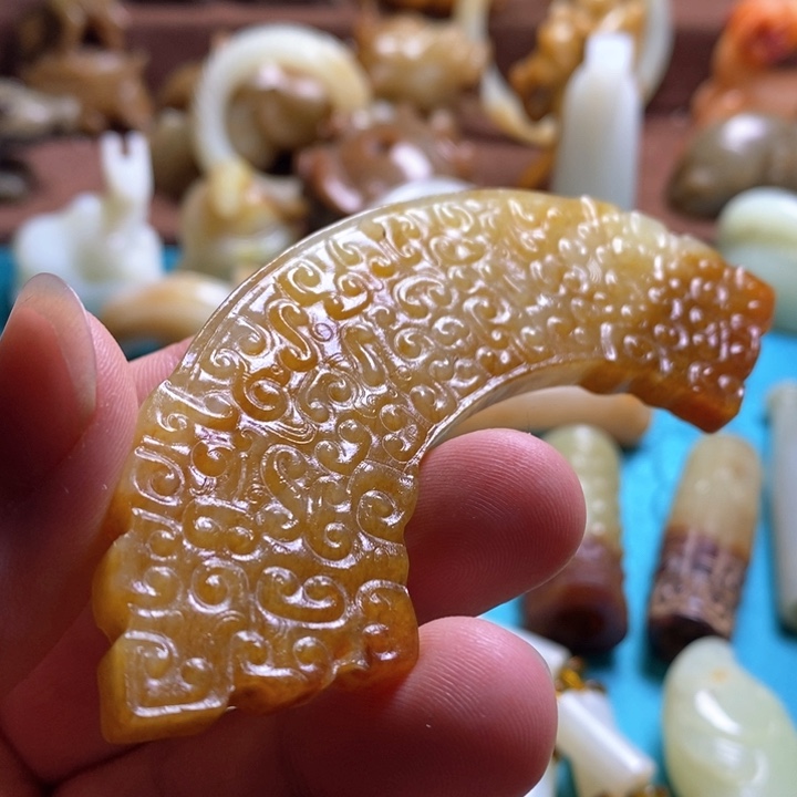 和田玉挂件未镶嵌